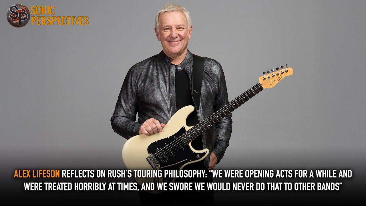 ALEX LIFESON Reflects On RUSH’s Touring Philosophy, Their Keyboard-Oriented Era, And Much More