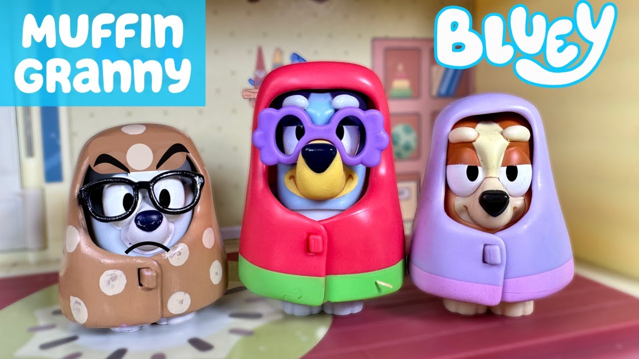 ‼️  Granny Mobile Episode! Bluey, Bingo, and MUFFIN are GRANNIES!! Meet Muffin aka Grouchy Granny