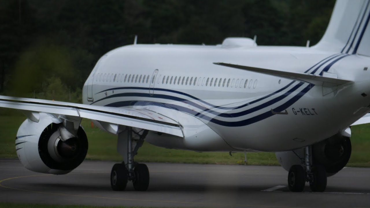 Farnborough plane spotting including A320 neo and more! 12th of July 4K