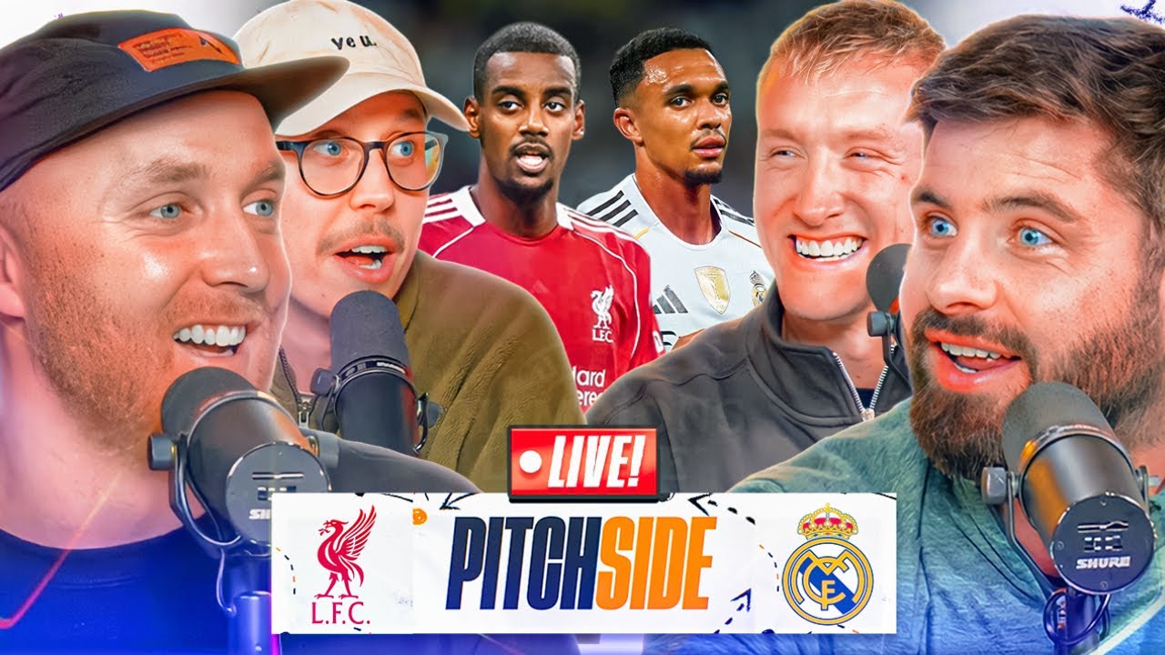 Liverpool v Real Madrid I Pitch Side LIVE