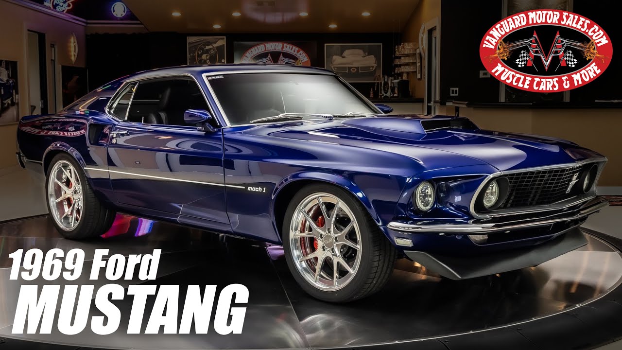 1969 Ford Mustang Fastback Restomod For Sales Vanguard Motor Sales #2671