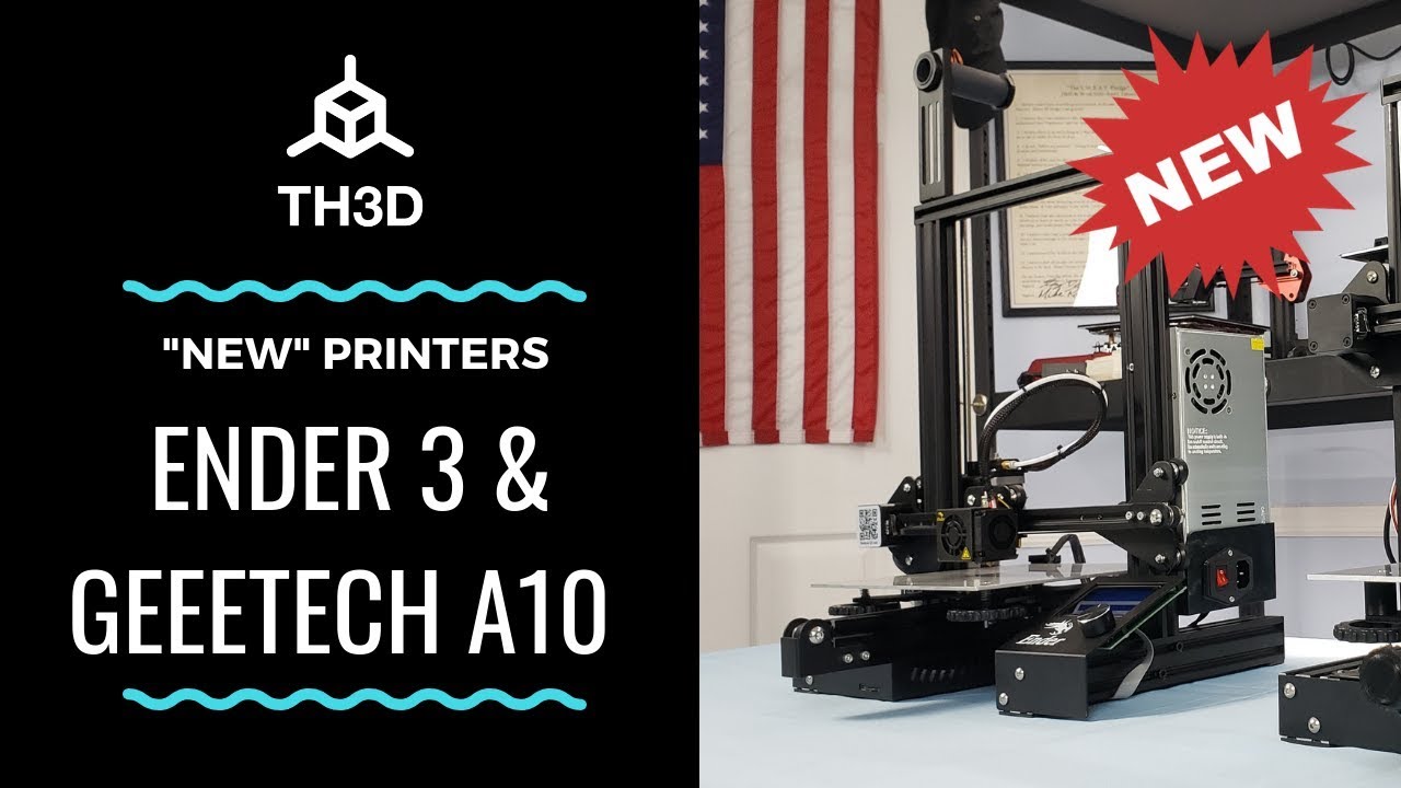 «Новые» Ender 3 и Geeetech A10 — изменения в машинах тех же моделей