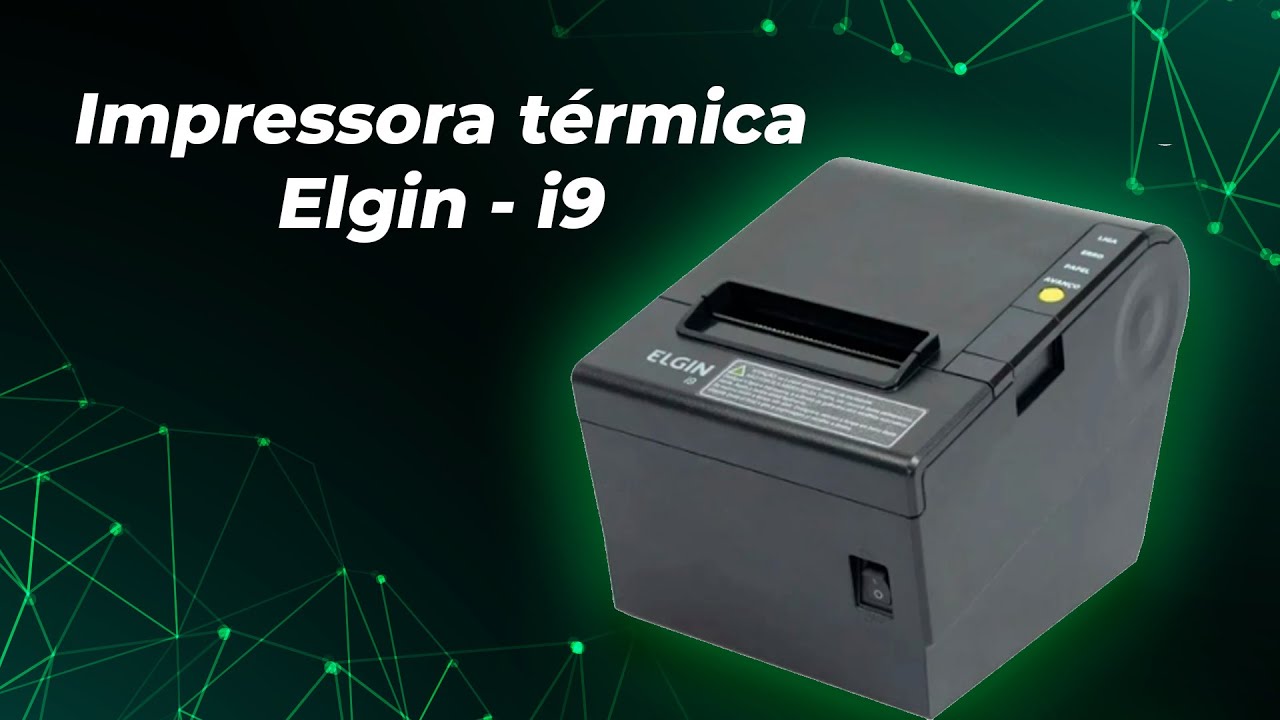 Impressora t&eacute;rmica Elgin i9 : Unboxing e instala&ccedil;&atilde;o de drivers