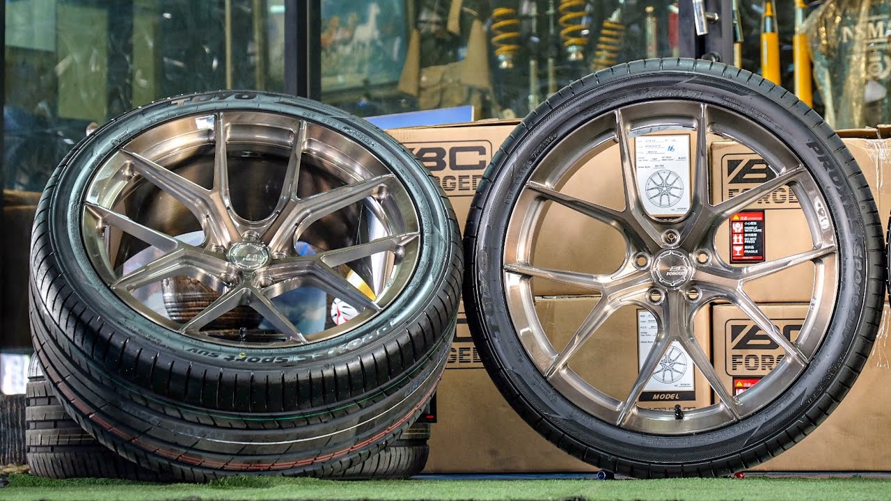 BC forged EH-T02 ขอบ21 คู่ยาง Toyo Proxes Sport