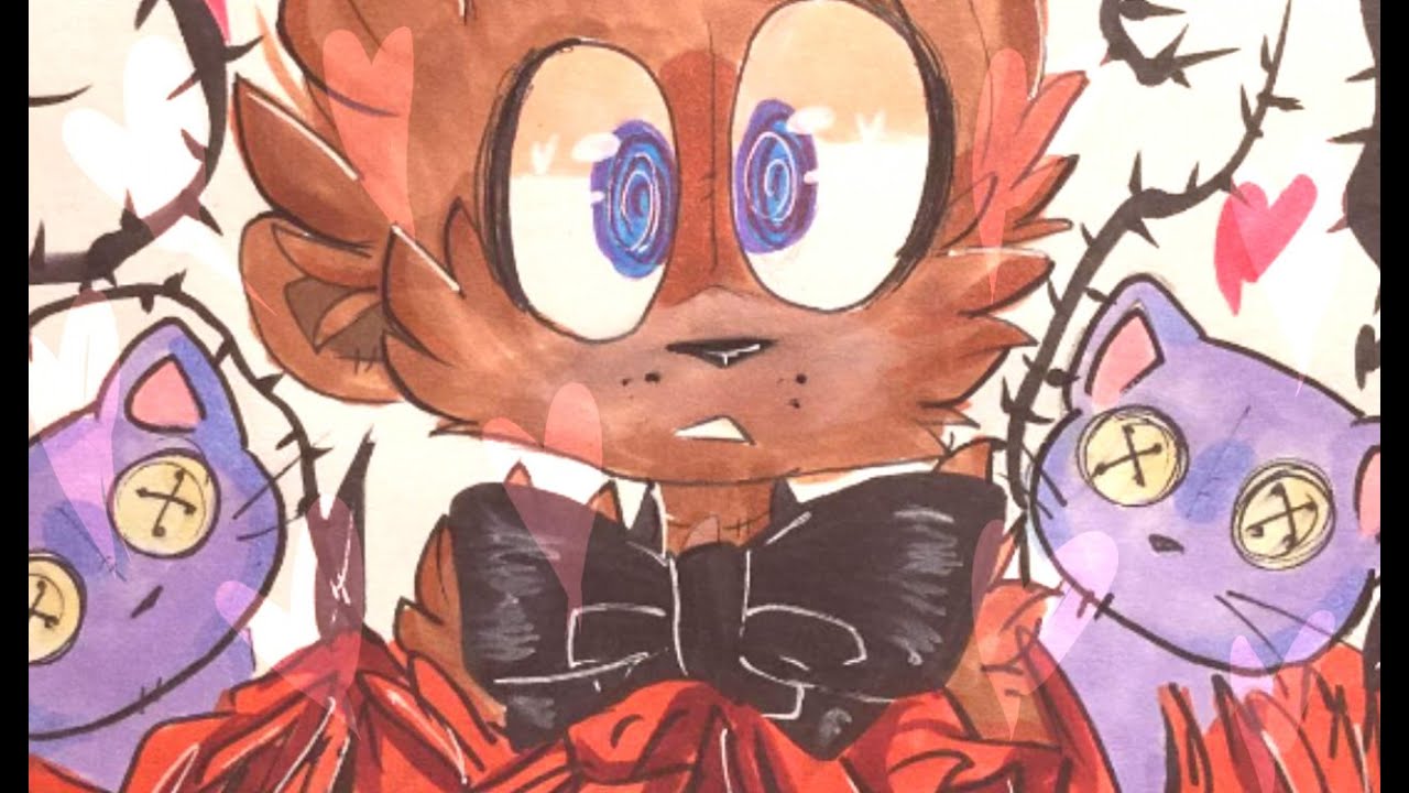 .:Speeddraw:. Cat Scratch Fever [FNAF]