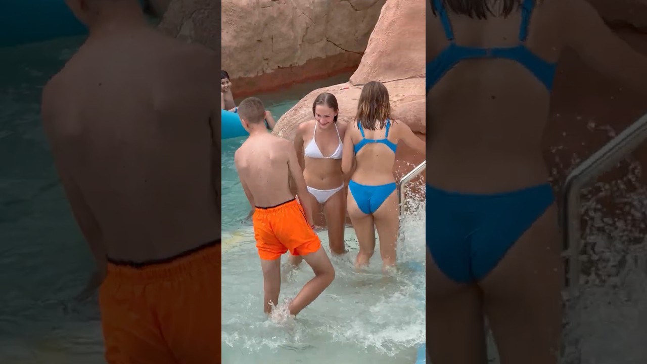 🌞Summer Holiday Water Park Lazy River Hot Day 02🏝️ #lazyriver #waterpark