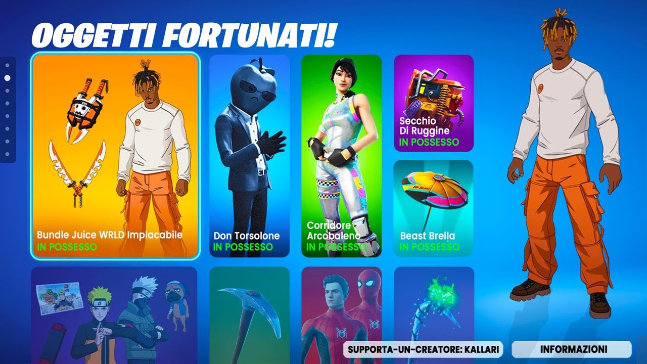 50 Oggetti di Fortnite Che SOLO i Più Fortunati Possiedono...