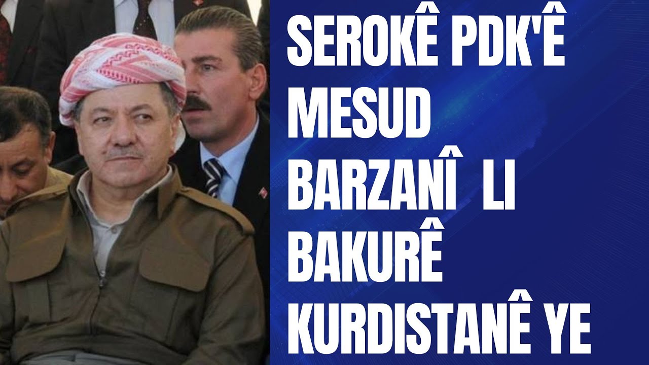 Serokê PDK'ê Mesud Barzanî tevlî sempozyuma bi pêşengtiya zanîngeha Şirnexê hat lidarxistin bû.