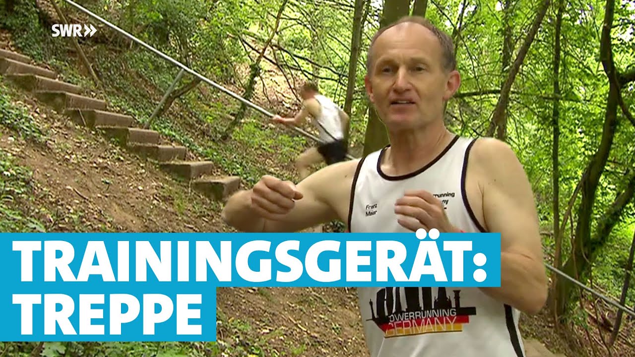 Treppenl&auml;ufer Franz Maier: Die Treppe als Fitness-Trainingsger&auml;t