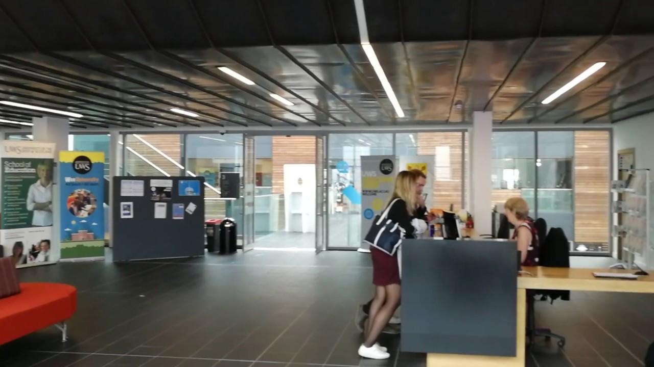 First day at UWS - Ayr Campus