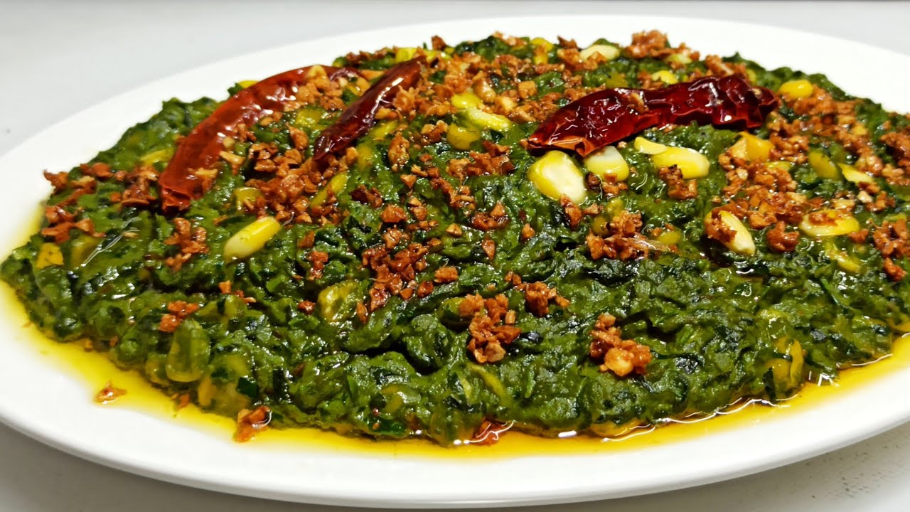 Methi Palak Corn Recipe | पालक मेथी कॉर्न की नई रेसिपी | Palak Methi Corn Masala | Chef Ashok