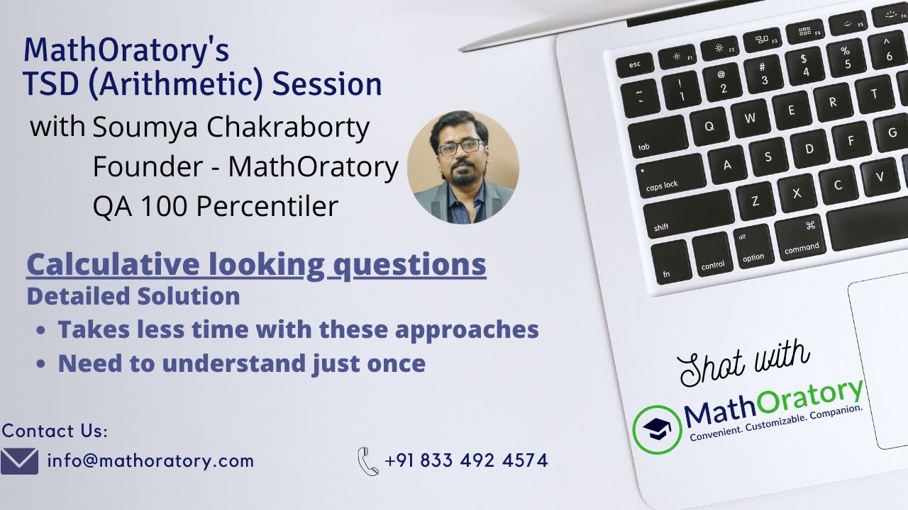 Time Speed Distance | Calculative Questions | QA CAT OMETs | Arithmetic TSD