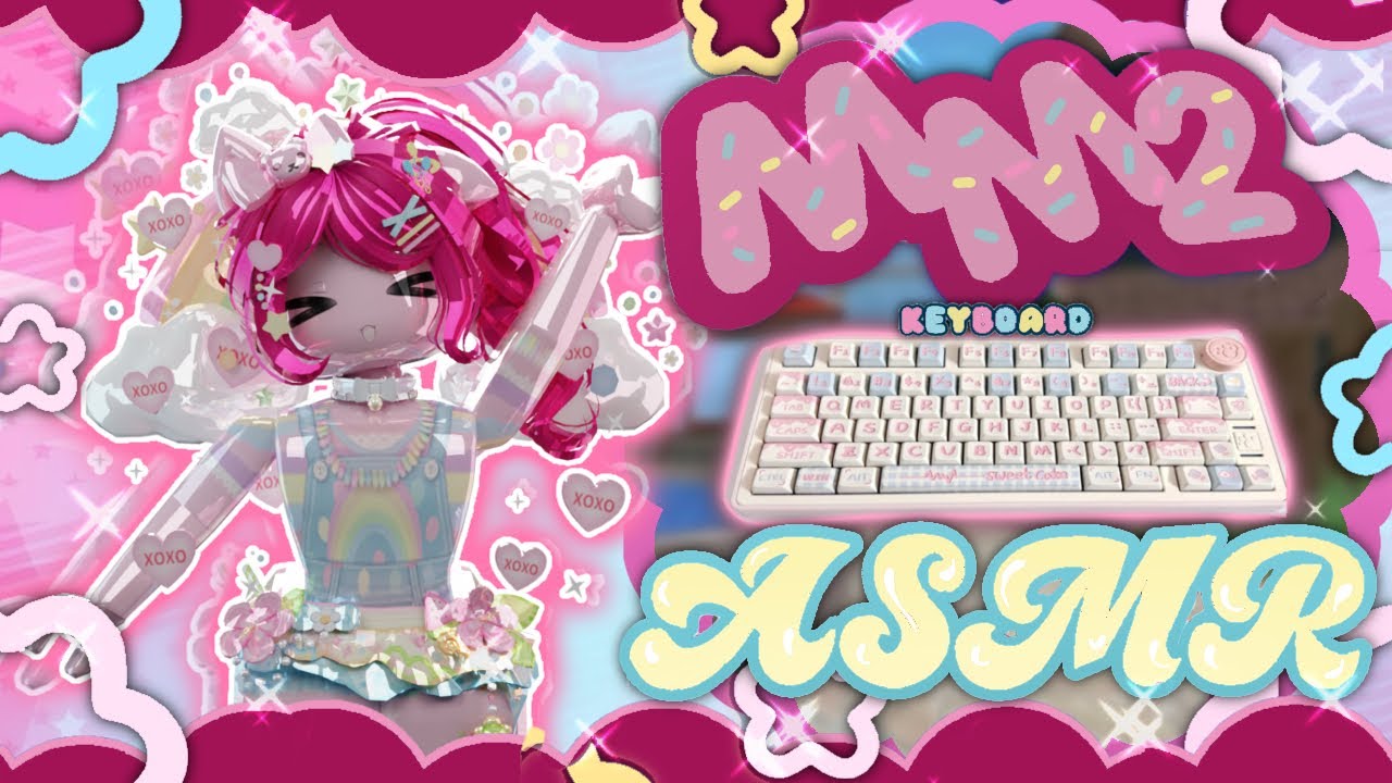 ⋆˚꩜｡Playing MM2 but it’s Keyboard ASMR as PINKIE PIE from MLP! ⋆˚꩜｡ {Roblox Murder Mystery 2}
