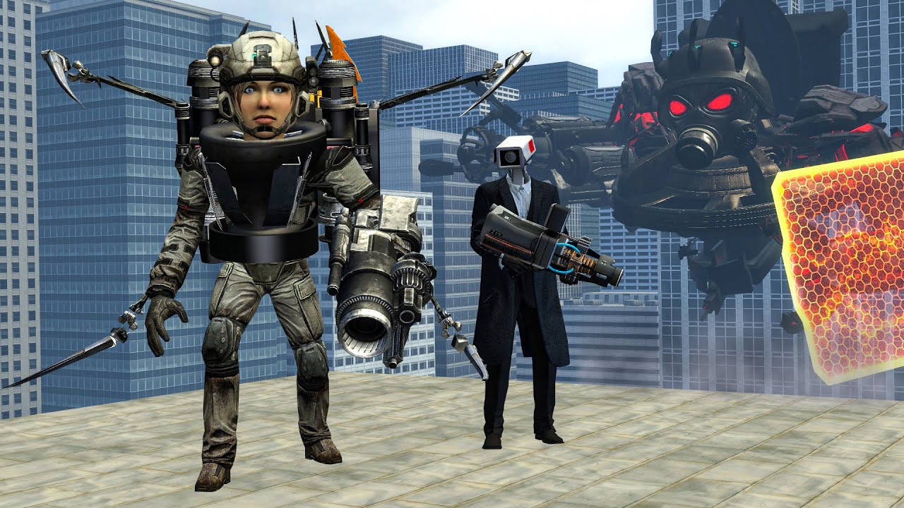 NEW FEMALE MUTANT FROM SKIBIDI TOILET 75 VS ASTRO JUGGERNAUT AND OTHERS In Garry's Mod!