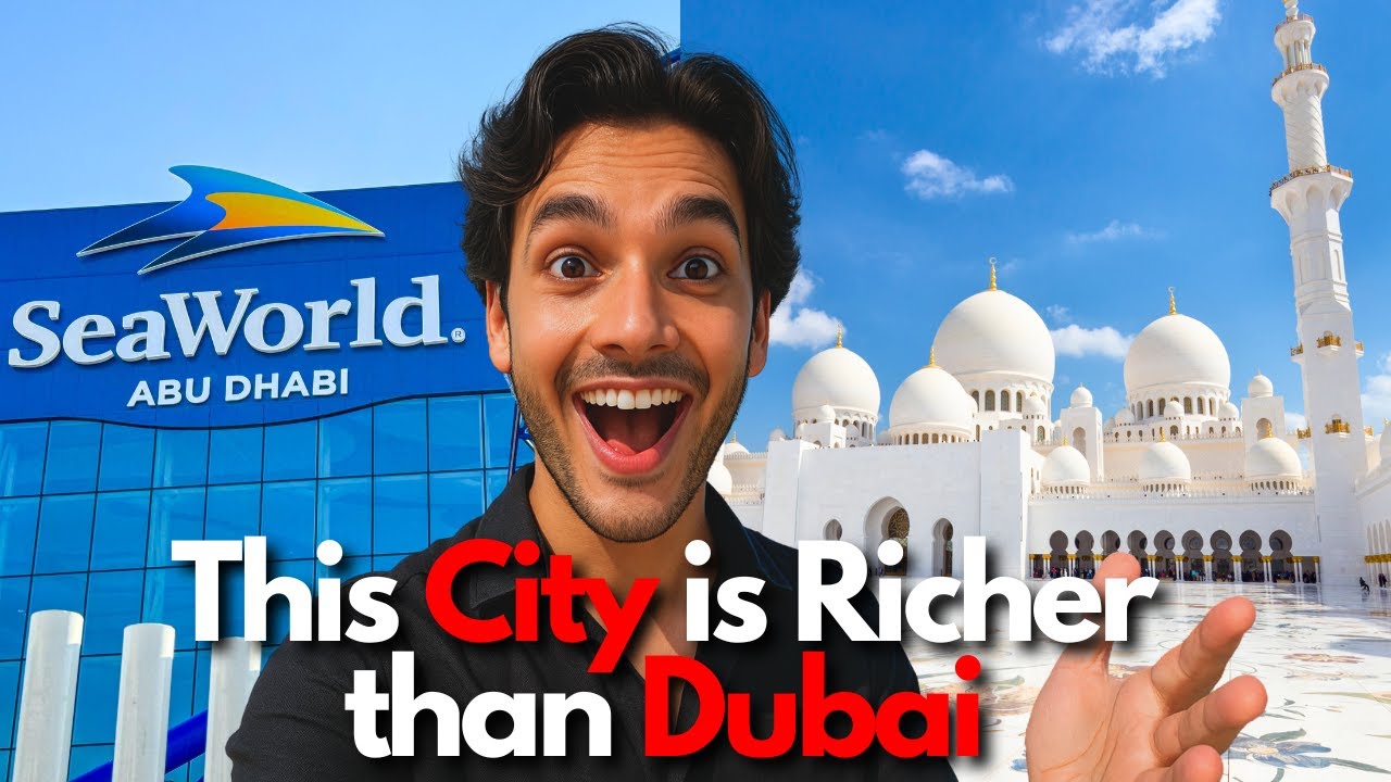 Stunning Day in Abu Dhabi - Grand Mosque and SeaWorld