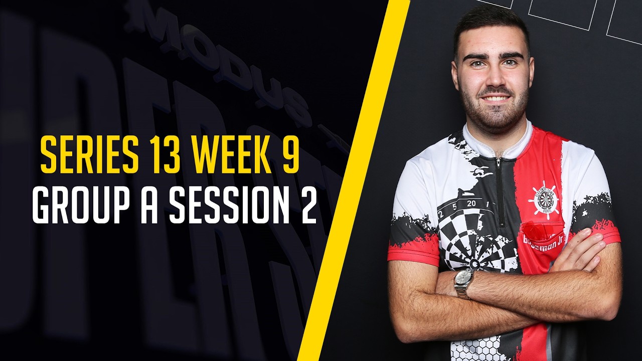 MOVING DAY IS HERE! 🔥🔥 | Live Darts |  Series 13 Week 9 | Group A Session 2