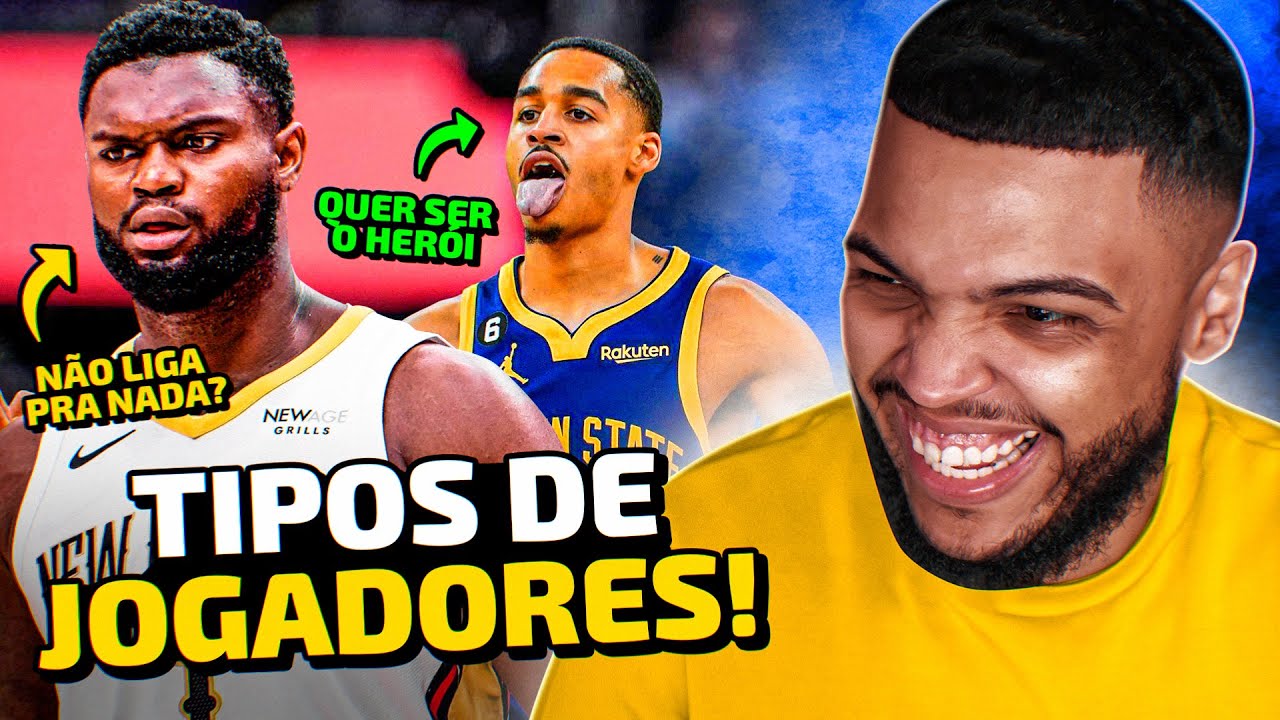 EXPLICANDO TODOS OS TIPOS DE JOGADORES DA NBA! | REACT DO JOTA