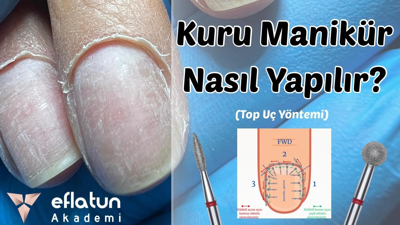 Kuru Manikür Nasıl Yapılır? | Tüm Ayrıntılarıyla Ders Anlatımı #kurumanikür