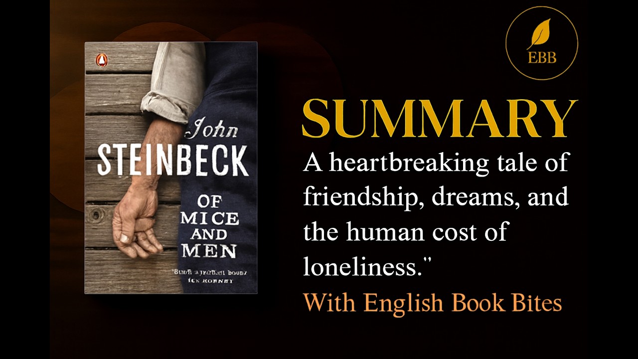 😍When Hope Is Too Heavy to Carry | Of Mice and Men | With English Book Bites