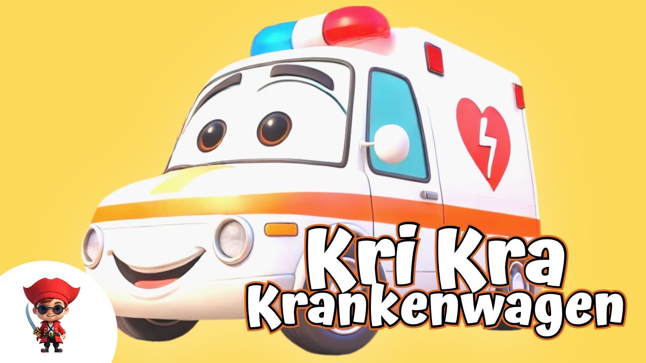 🚑 Kri Kra Krankenwagen &ndash; Das neue Krankenwagen Kinderlied der Tonpiraten! 🚑