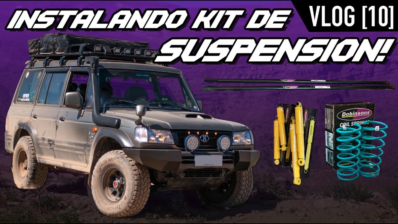 Nueva SUSPENSIÓN DOBINSONS para el GALLOPER! 🛠 🏁| VLOG [10]