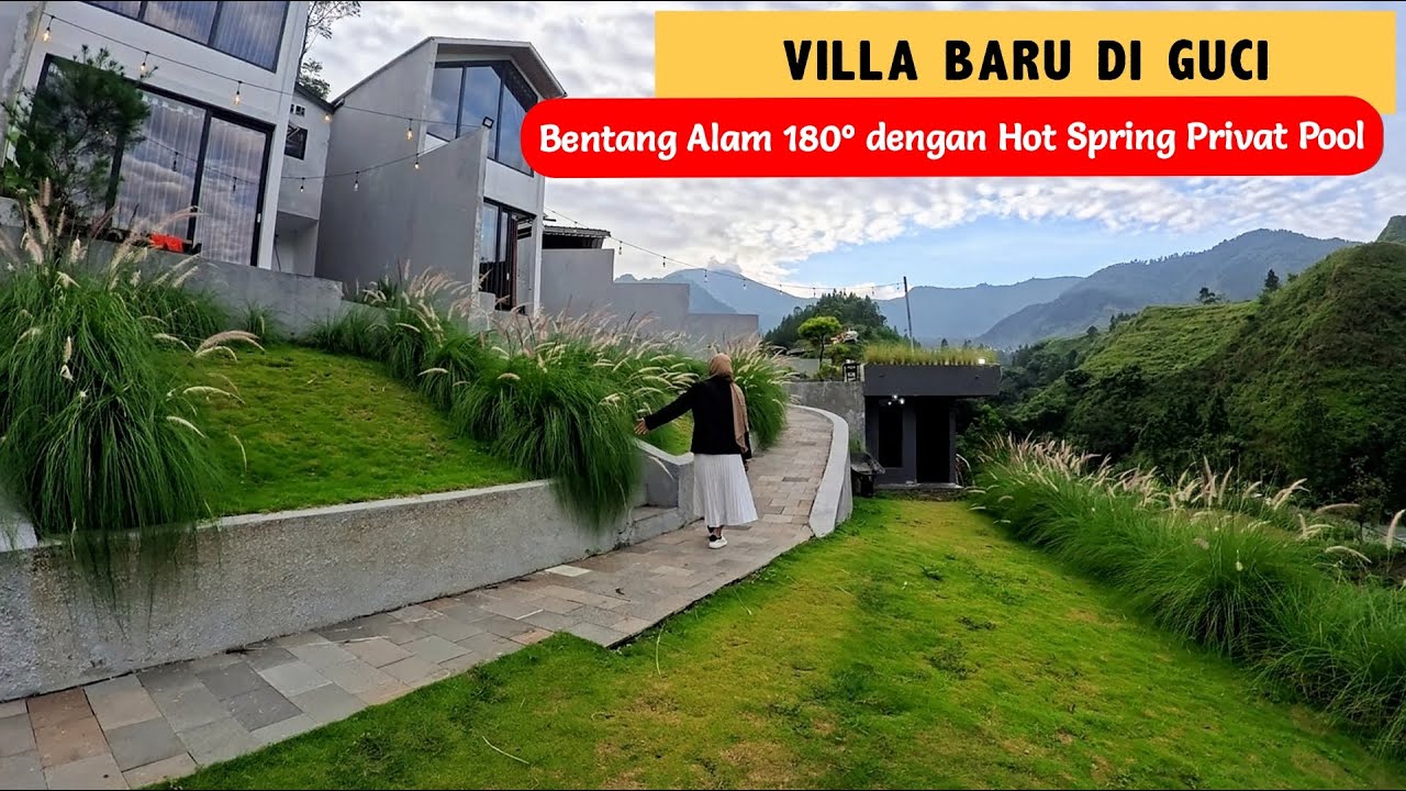 Villa Baru Dengan Bentang Alam 180° | Giri Klangenan Guci Tegal Jawa Tengah