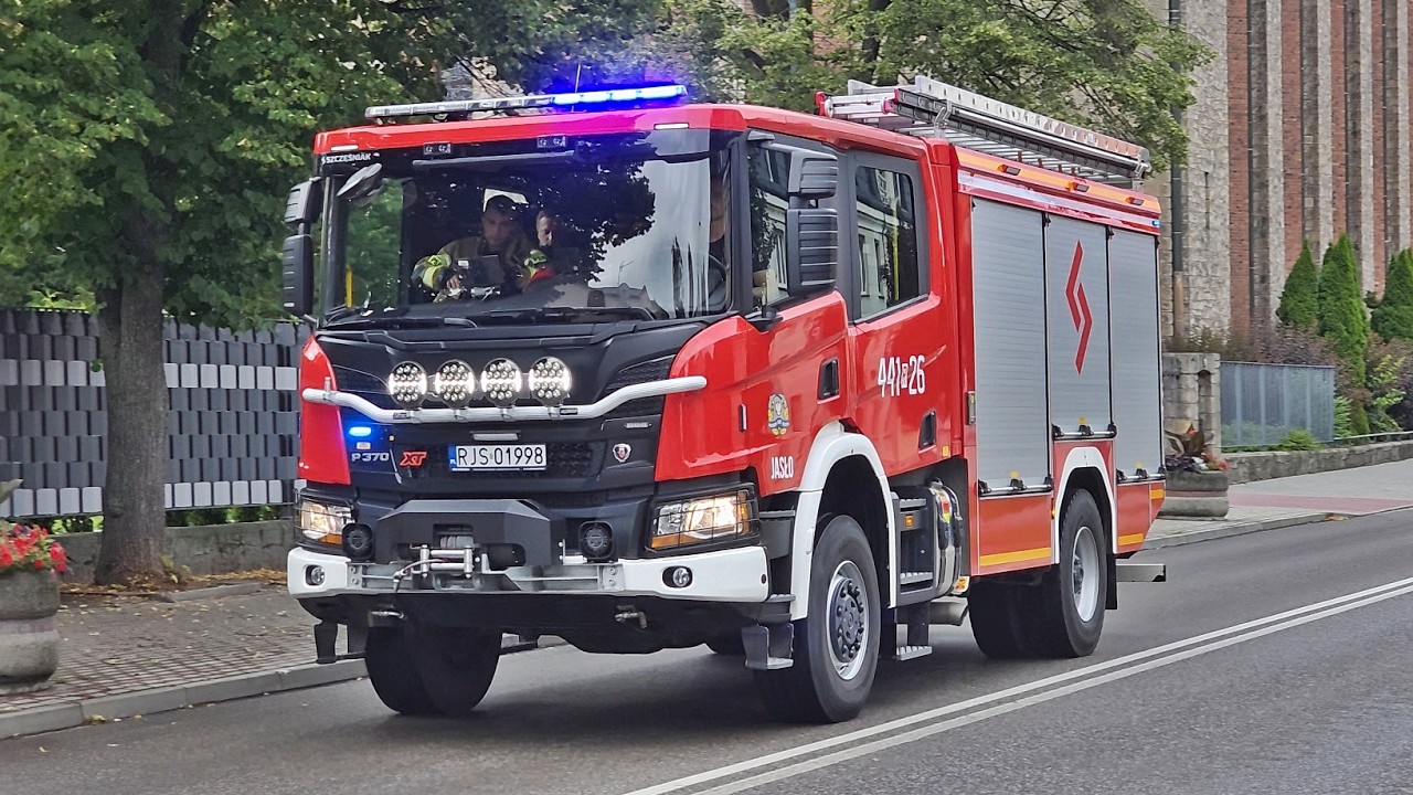 441[R]26 - GCBA 5/32 Scania P370B4X4HZ XT/PSS Szczęśniak - JRG PSP Jasło - Alarmowo
