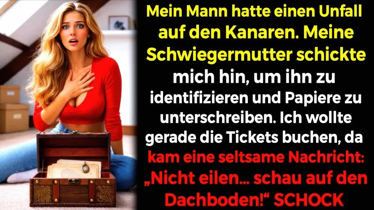 🥽Mein Mann verunglückte auf den Kanaren—beim Buchen✈️ kam eine Nachricht📲： „Nicht eilen…“🤔⁉️