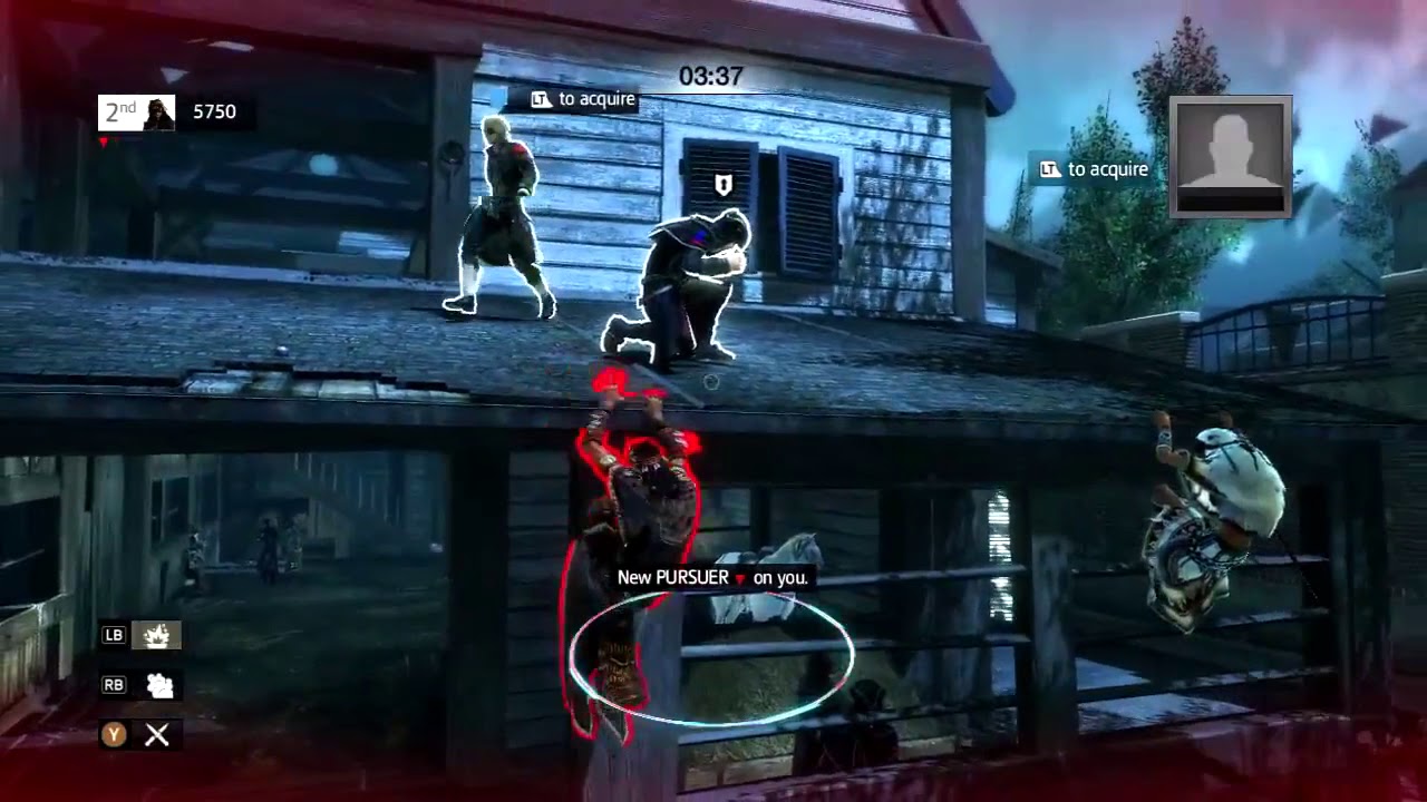 Assassin's Creed 3 Multiplayer 13.7K Competitive Assassinate