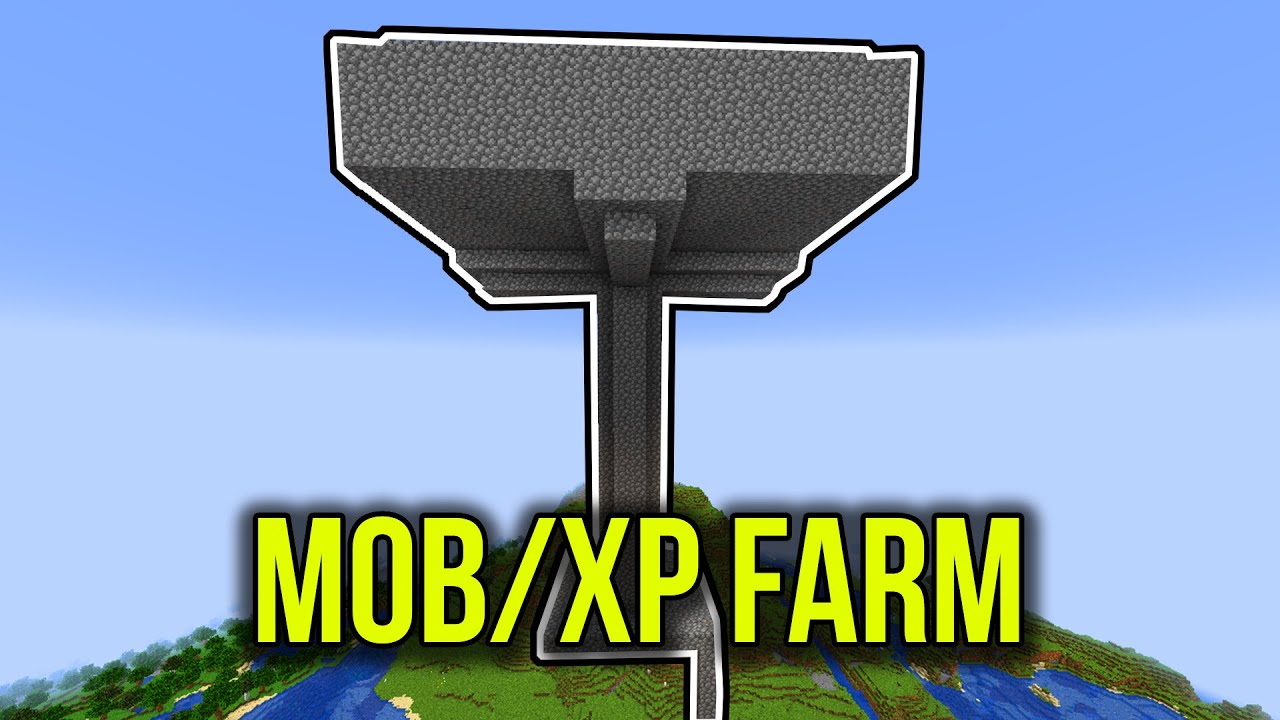 Как создать простую ферму опыта мобов | Minecraft 1.18.1