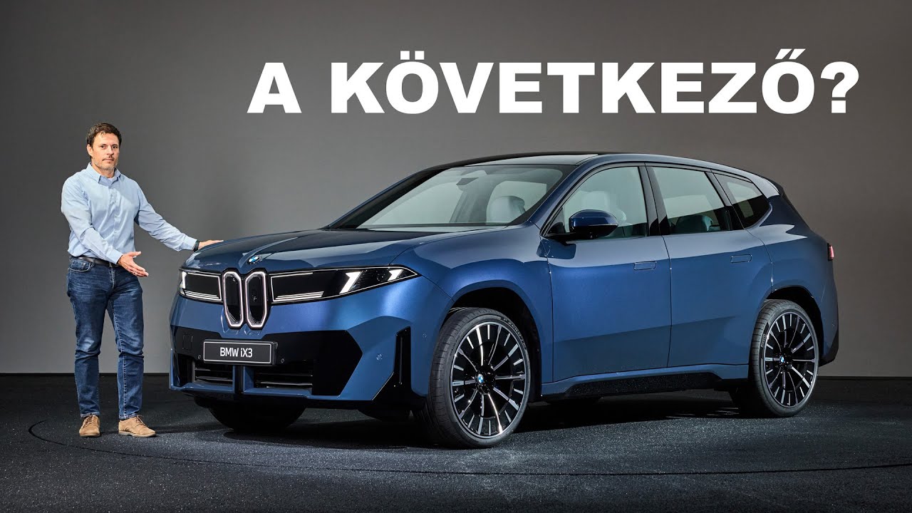BMW iX3 - az első elektromos neue klasse