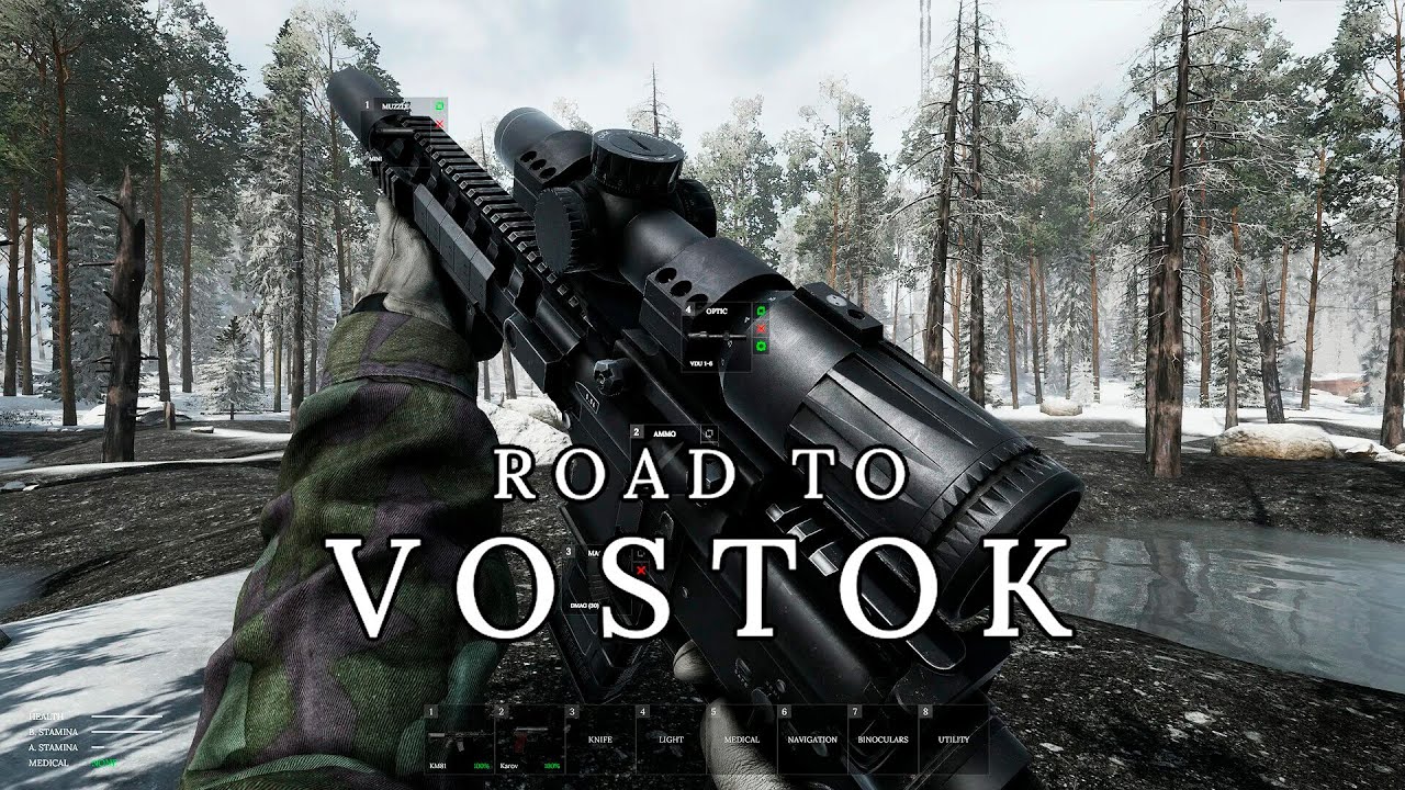 САМЫЙ РЕАЛИСТИЧНЫЙ ВЫЖИВАЧ 100 ДНЕЙ ► Road to Vostok Часть 1  #roadtovostok #survival #игры
