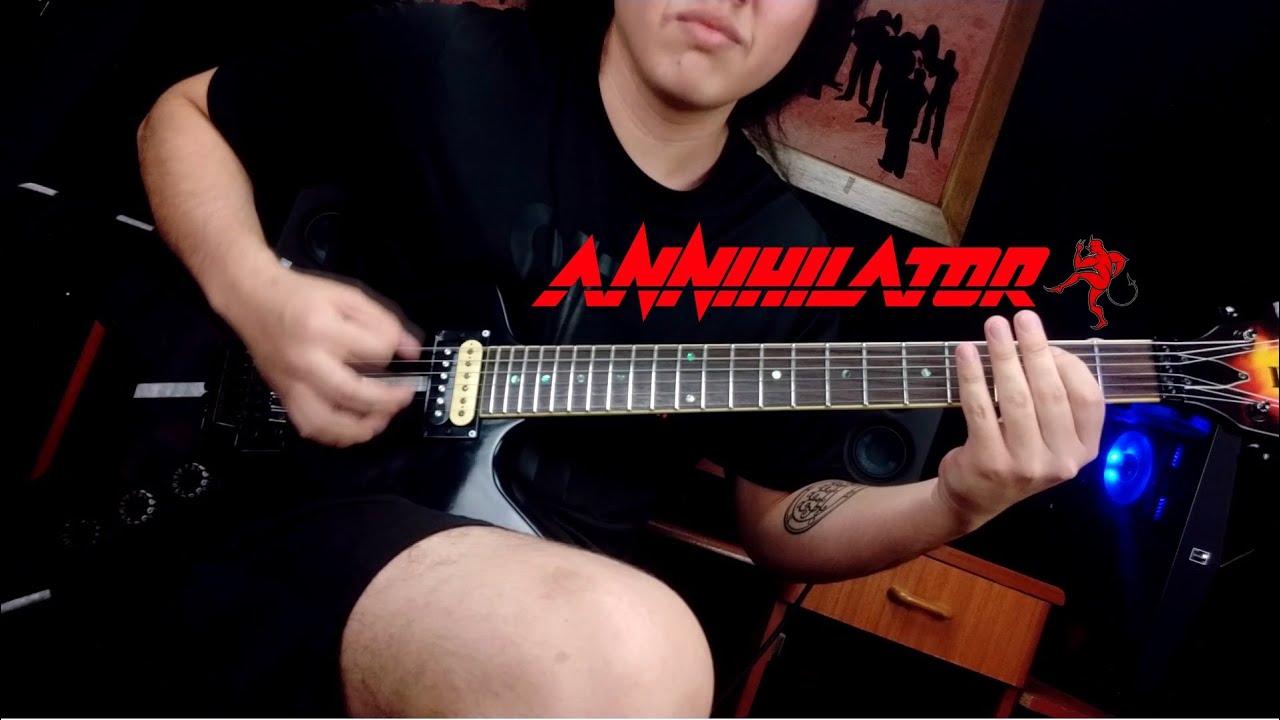 Annihilator - Refresh The Demon | GUITAR COVER by J1nSavage