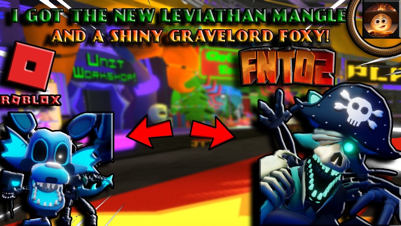 USING THE NEW SHINY GRAVELORD FOXY AND LEVIATHAN MANGLE!
