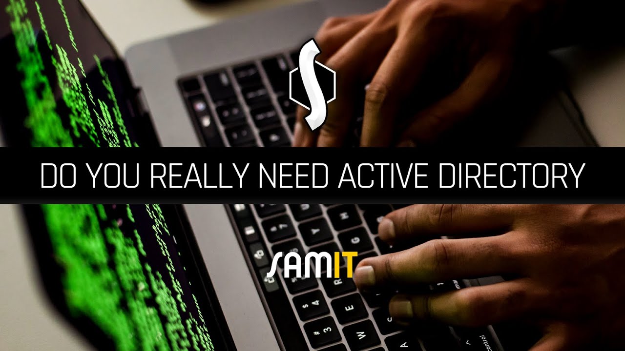 Do You Really Need Active Directory