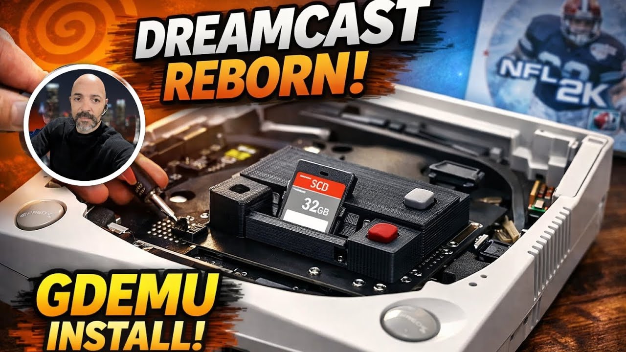 Dreamcast in 2026: GDEMU Install, NFL 2K, and Why This Console Still Matters