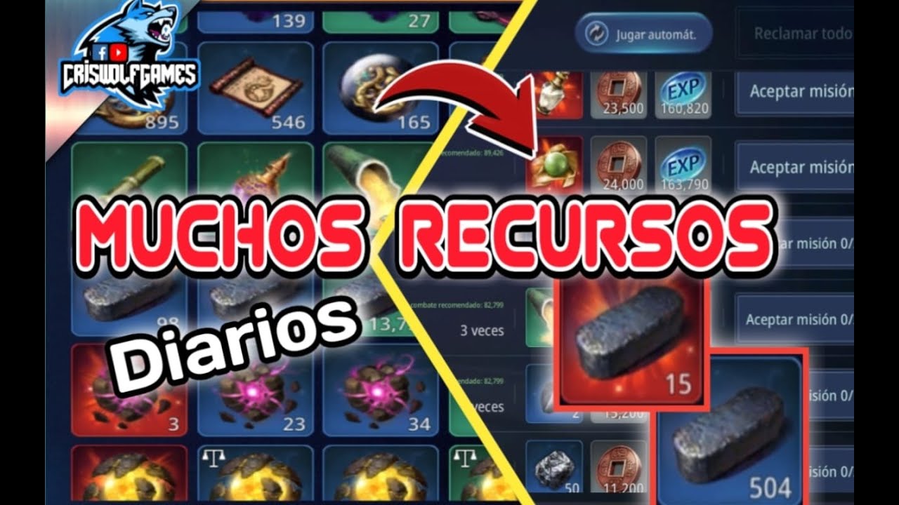 Mir4 - como conseguir muchos recursos diarios facil y rapido