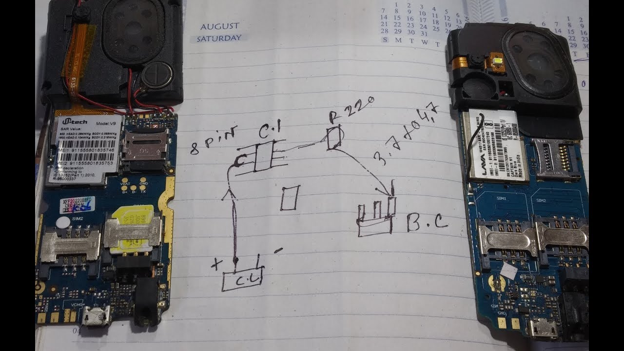 How to Fake charging problem & Charging IC problem solution without Diode.