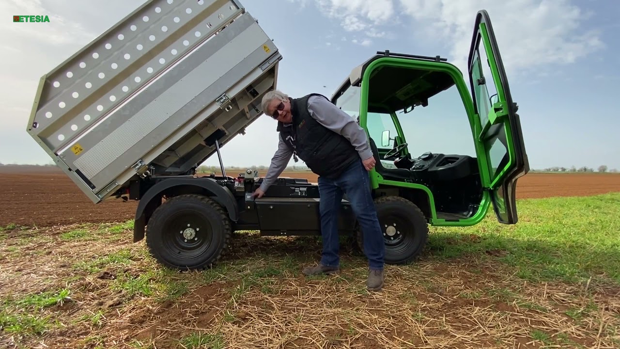 Etesia ET Lander Electric Utility Vehicle Virtual Demonstation