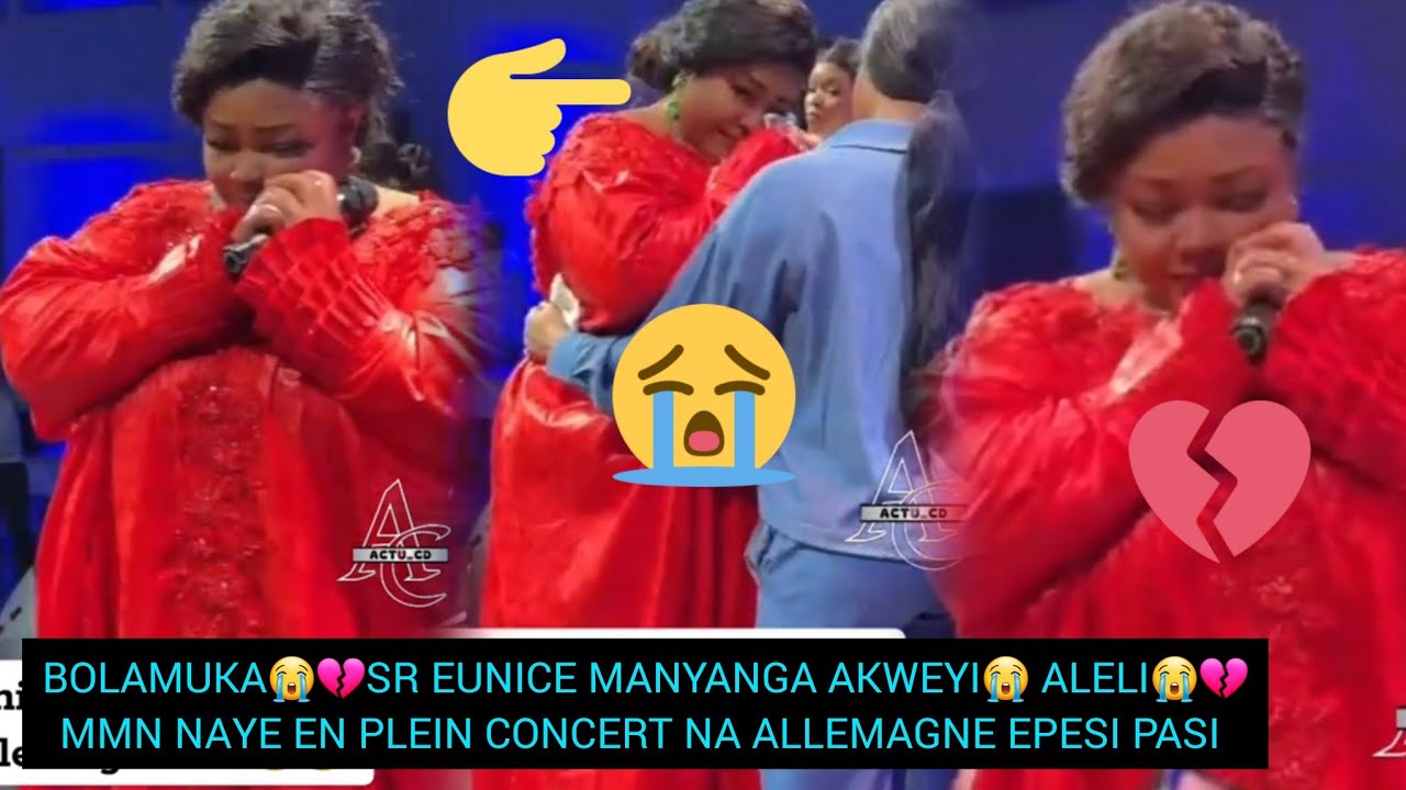 BOLAMUKA😭💔SR EUNICE MANYANGA AKWEYI😭EN PLEIN CONCERT ALELI😭💔MMN  NA ALLEMAGNE