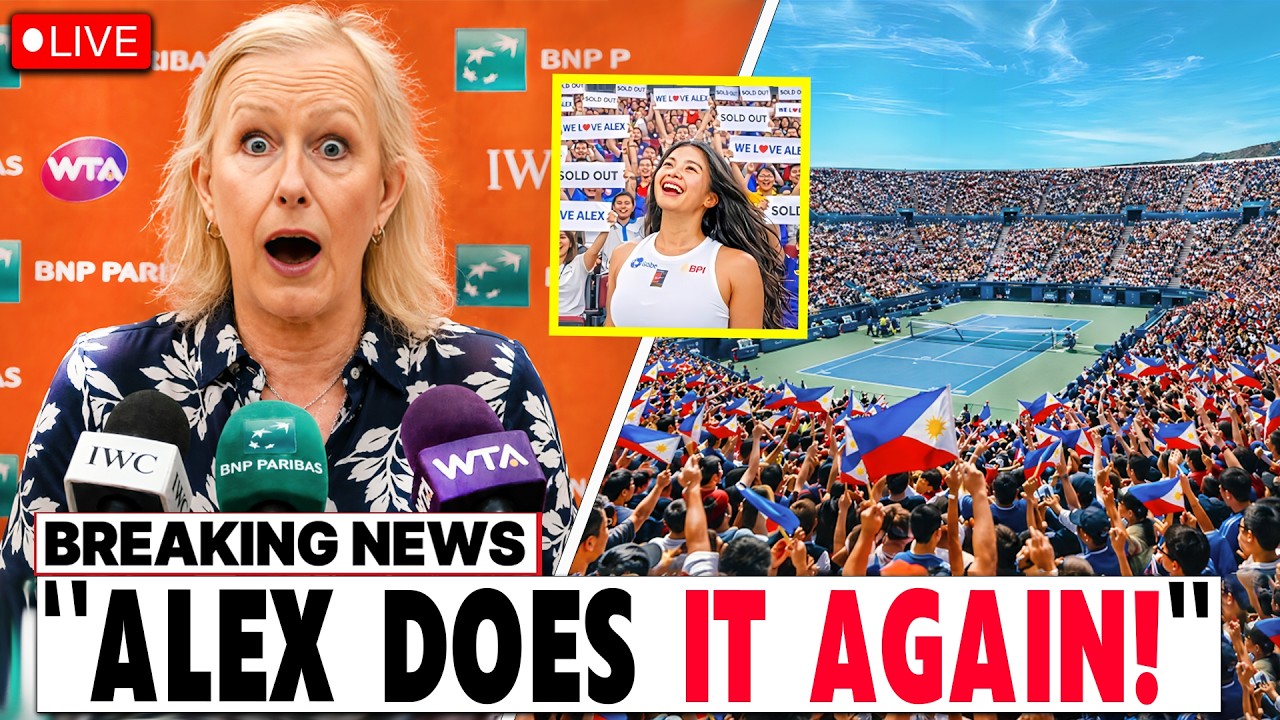 Alex Eala&rsquo;s Massive Crowd Reaction Stuns Navratilova at Stuttgart Open!