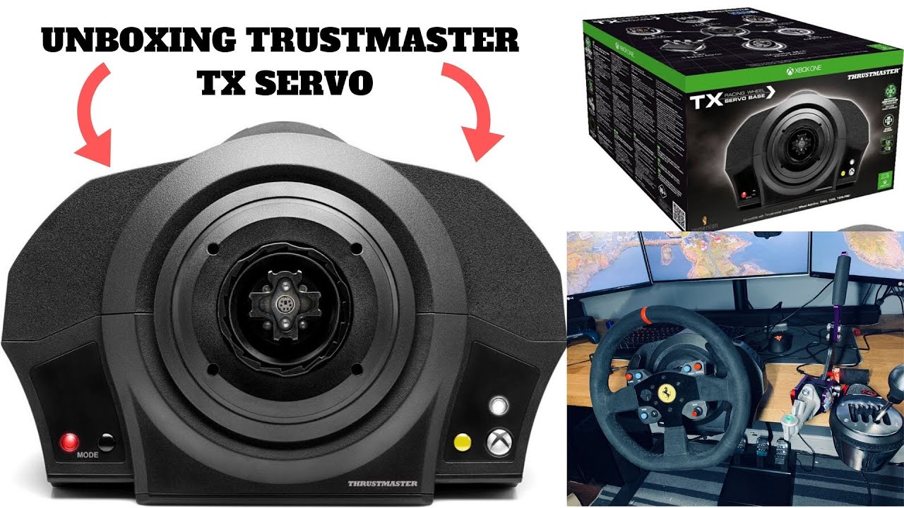 UNBOXING Thrustmaster TX Servo Base | BUILDING MY RACING SIMULATOR Part 1