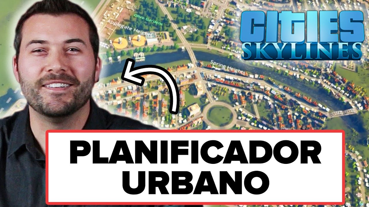 Planificador urbano profesional construye su ciudad ideal en 'Cities Skylines'
