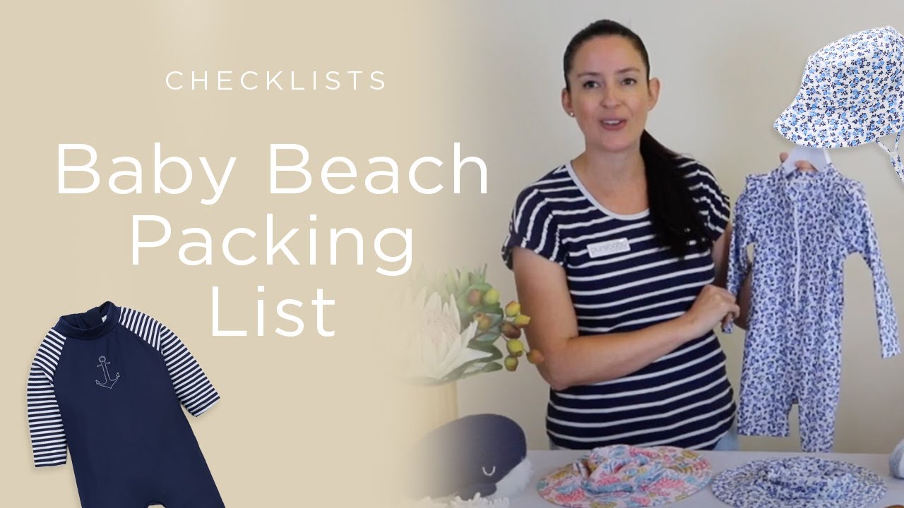 Baby Beach Packing List | Purebaby