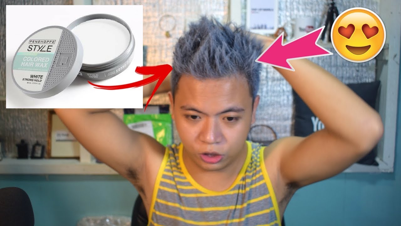 Penshoppe Colored Hair Wax GRAY Unboxing Review