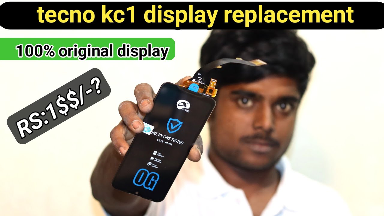 tecno kc1 display change || tecno kc1 touch screen replacement @Rukyapravinofficialvlog