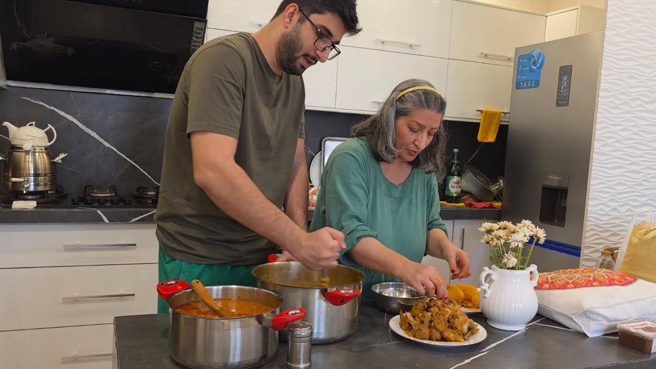 شب تا صبح چه آبگوشتی شد 😋