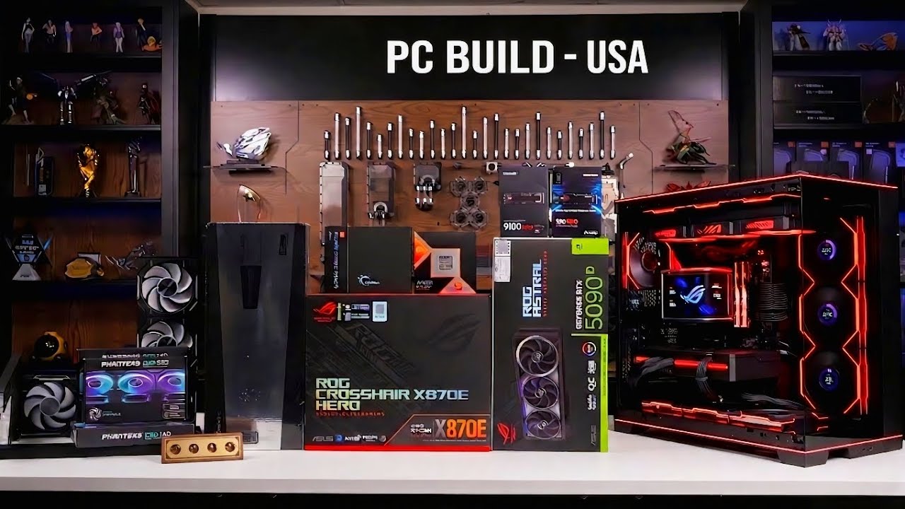 [USA] DREAM GAMING PC 2026??? RTX 5090 ASTRAL | X870E DARK HERO | AMD R9 9950X3D