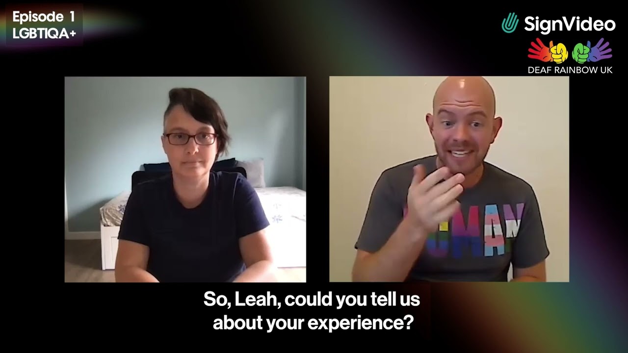 SignVideo Visibly Pride Episode 1