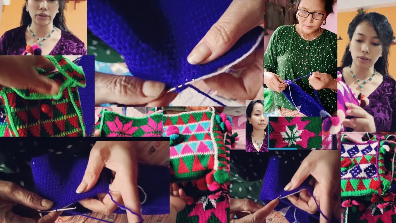 How to make #Traditional Bags at home/How to make Home made Jhola/Bags/ Limboo Traditional Jhola❤️❤️